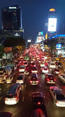 バンコクの渋滞