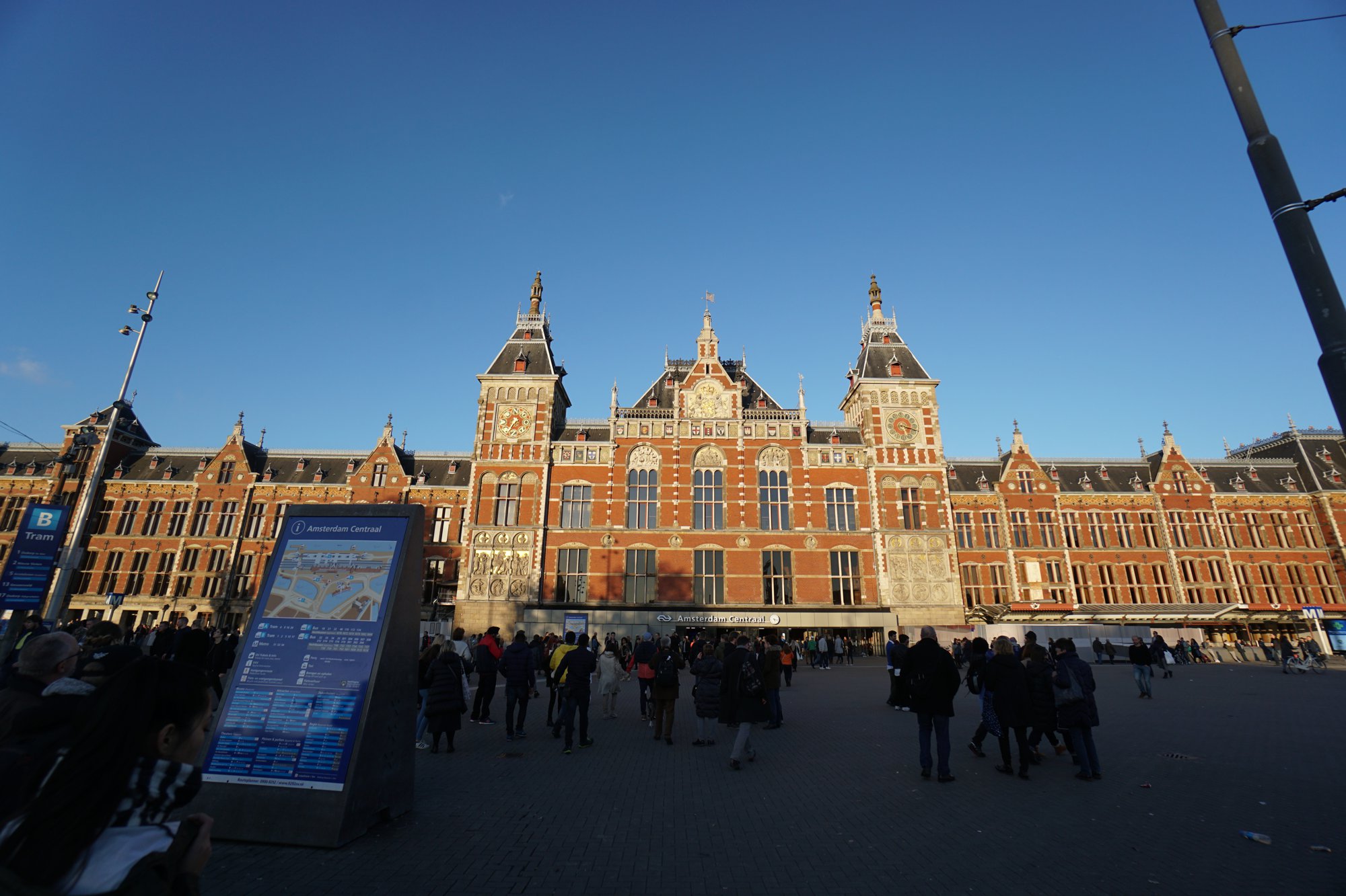 アムステルダム中央駅