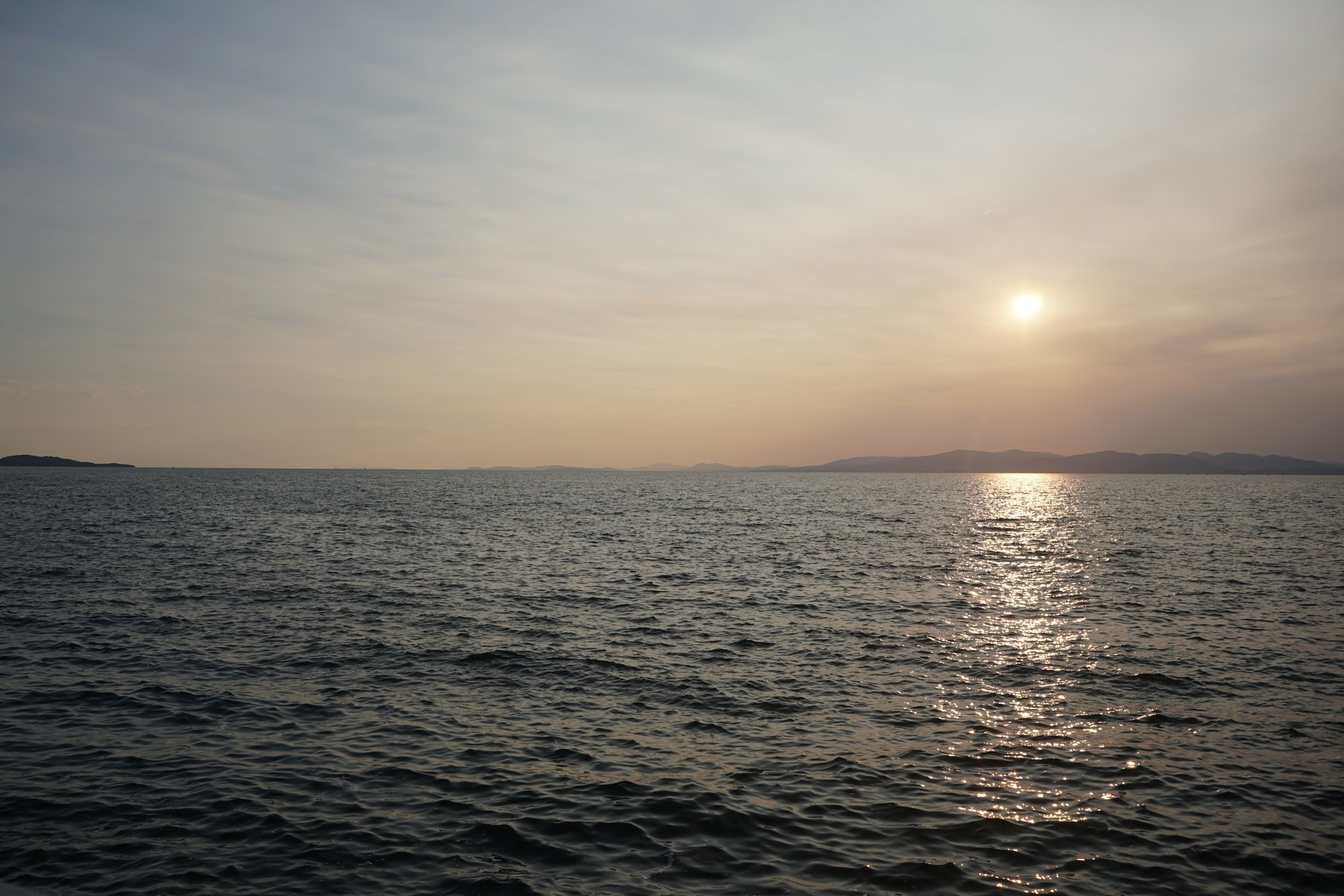 ウラジオストクからの日本海