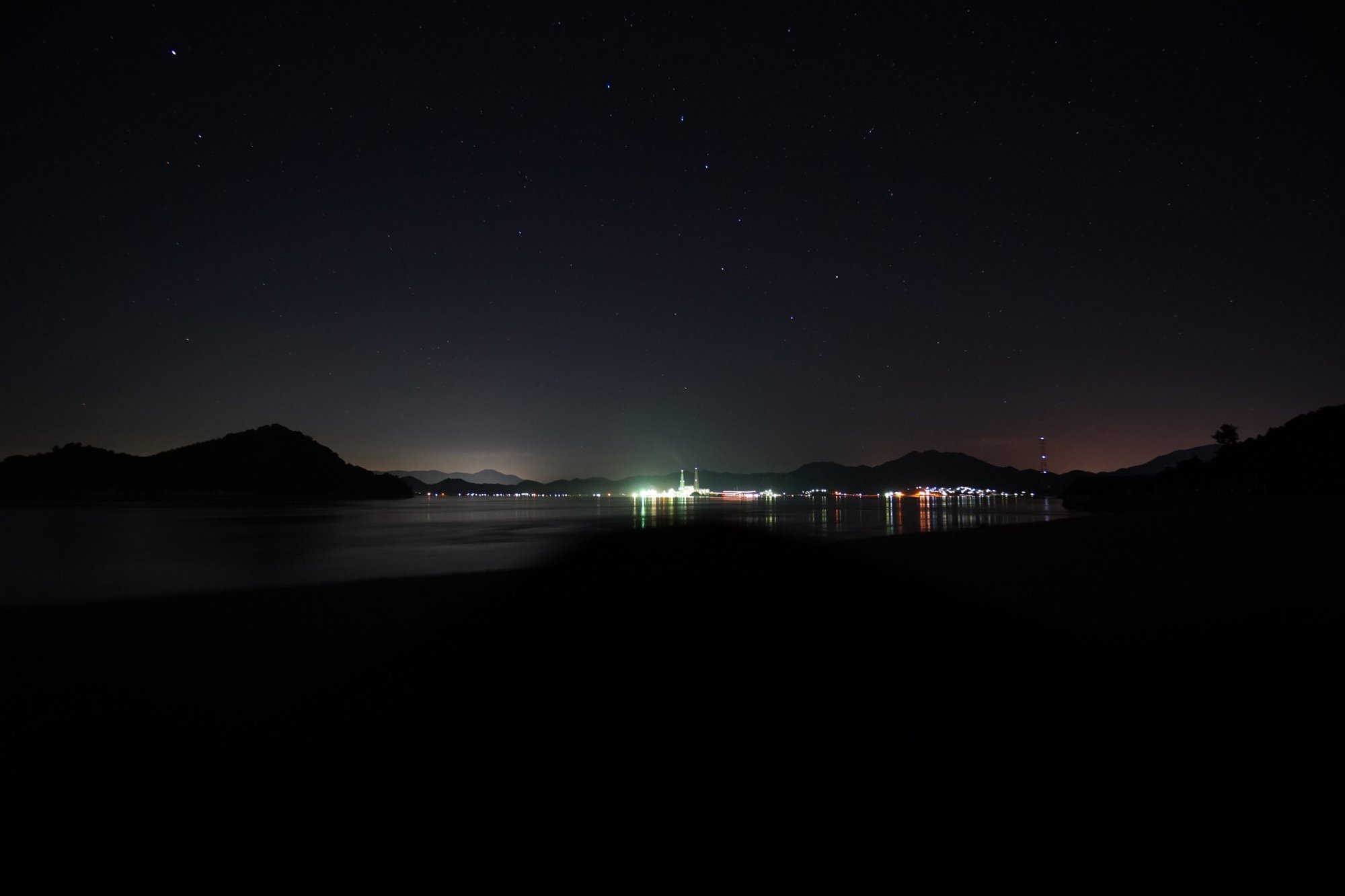 大久野島の星空